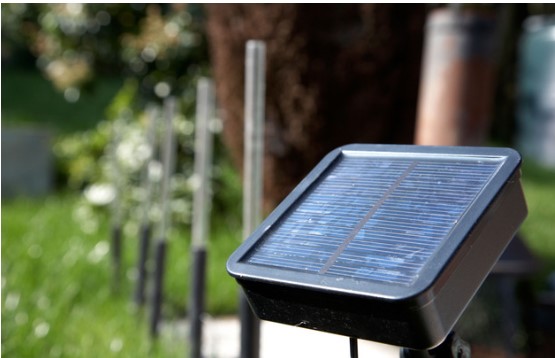 Solar for garden lighting